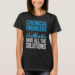 Camiseta Ingeniería Química Proceso Químico Eng