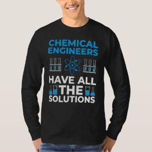 Camiseta Ingeniería Química Proceso Químico Eng