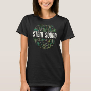 Camiseta Ingeniería Tecnológica Y Matemáticas De Stem Squad