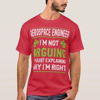 Camiseta Ingeniero aeroespacial