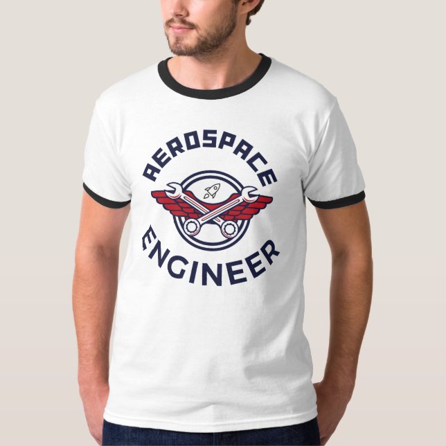 Camiseta Ingeniero aeroespacial (Anverso)