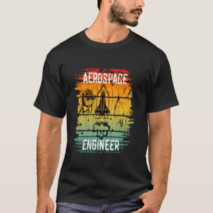 Camiseta Ingeniero aeroespacial Aeronáutica Aeroespacial Ga