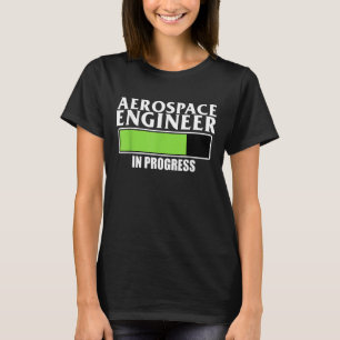 Camiseta Ingeniero Aeroespacial En Curso De Ingeniería De C
