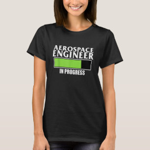 Camiseta Ingeniero Aeroespacial En Curso De Ingeniería De C
