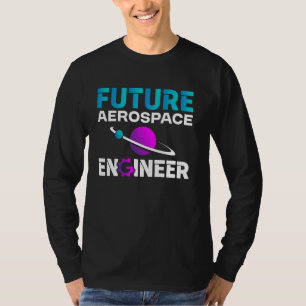 Camiseta Ingeniero aeroespacial futuro graduado en ingenier