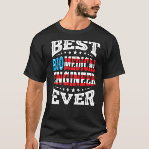Camiseta Ingeniero Biomédico 4 De Julio Estados Unidos