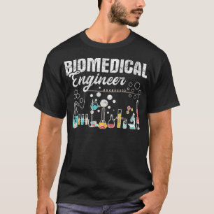 Camiseta Ingeniero biomédico Motor Químico de Bioingeniería