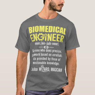 Camiseta Ingeniero biomédico Nueva definición divertida