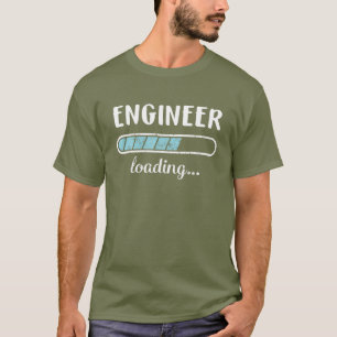 Camiseta ingeniero cargando amigo de familia Humor Trendy P