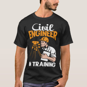 Camiseta Ingeniero Civil En La Junta De Capacitación Exam P
