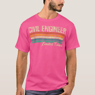 Camiseta Ingeniero Civil Ltd EditionBridge Builder Engineer