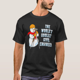 Camiseta Ingeniero Civil más Coolest