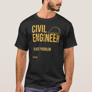 Camiseta Ingeniero Civil Nuevo Ponente Técnico de Definició