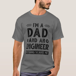 Camiseta Ingeniero Cute Papá Hombres Engi Mecánico del Día 