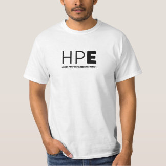 Camiseta Ingeniero de alto rendimiento de HPE