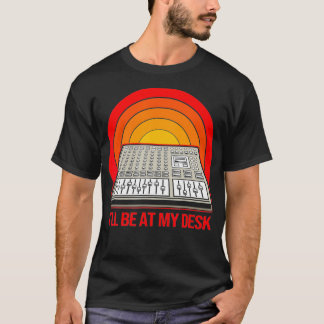 Camiseta Ingeniero De Audio De Estilo Retro Estaré En Mi Es