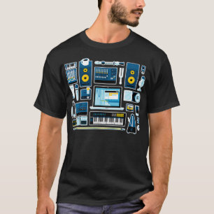 Camiseta Ingeniero de audio de producción de música de in