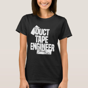 Camiseta Ingeniero de Cinta Duct Tape Dad Abuelo Duct