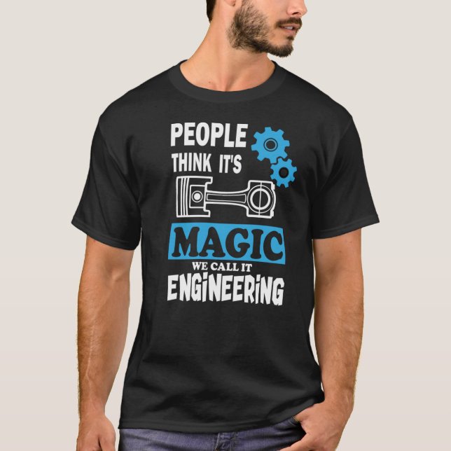 Camiseta ingeniero de citas de geek divertido ingeniería má (Anverso)