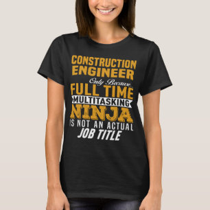 Camiseta Ingeniero de Construcción