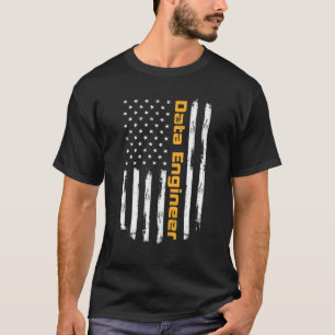 Camiseta Ingeniero de datos orgulloso de portador positivo