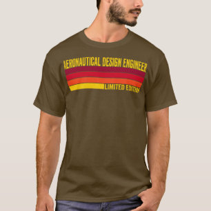 Camiseta Ingeniero de diseño aeronáutico