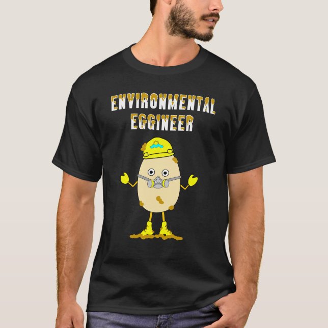 Camiseta Ingeniero de Eggineer Ambiental (Anverso)