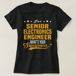 Camiseta Ingeniero de Electrónica Superior