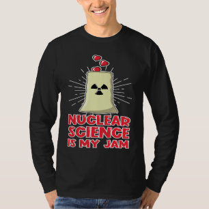 Camiseta Ingeniero de Energía Renovable ama la Ciencia Nucl