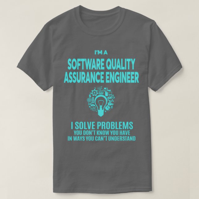 CAMISETA INGENIERO DE GARANTÍA DE CALIDAD DE SOFTWARE MEJOR (Diseño del anverso)
