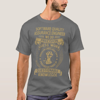 Camiseta Ingeniero de Garantía de Calidad de Software Nosot