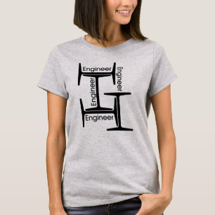 Camiseta Ingeniero de haz de acero