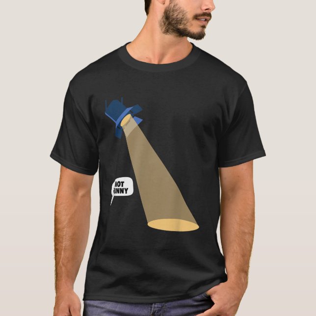 Camiseta Ingeniero de iluminación de conciertos para evento (Anverso)