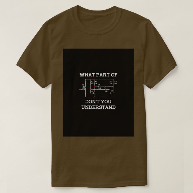Camiseta Ingeniero de Ingeniería Eléctrica Regalos Ingenier (Diseño del anverso)
