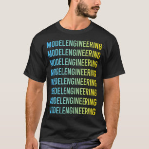 Camiseta Ingeniero de ingeniería modelo amarillo azul