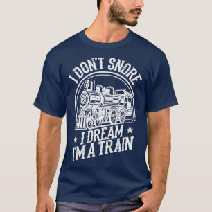 Camiseta Ingeniero de locomotoras de maquinista ferroviario
