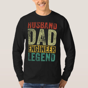 Camiseta Ingeniero de papá esposo hombre lega cerveza del d