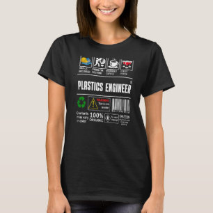 Camiseta Ingeniero de plásticos - Habilidades para resolver