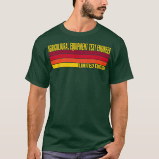 Camiseta Ingeniero de pruebas de equipo agrícola