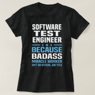 Camiseta Ingeniero de pruebas de software