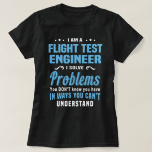 Camiseta Ingeniero de pruebas de vuelo