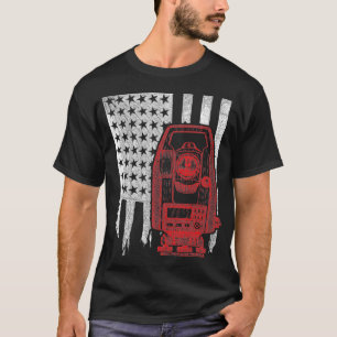 Camiseta Ingeniero de reconocimiento de tierras trípode pa