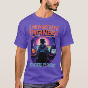 Camiseta Ingeniero de red junior divertido jugador de juego