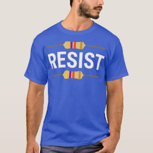 Camiseta Ingeniero de resistencia electrónico divertida