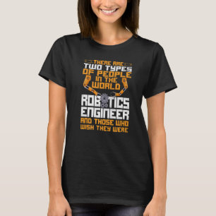 Camiseta Ingeniero de Robótica de Robot Vintage Hay Dos Tip