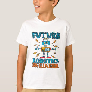 Camiseta Ingeniero de Robótica del Futuro