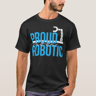 Camiseta Ingeniero de robótica divertida mamá programando r