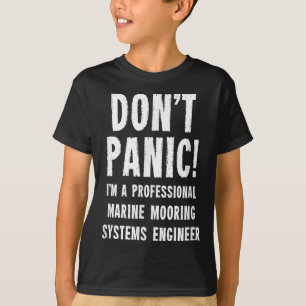 Camiseta Ingeniero de sistemas de amarre marino