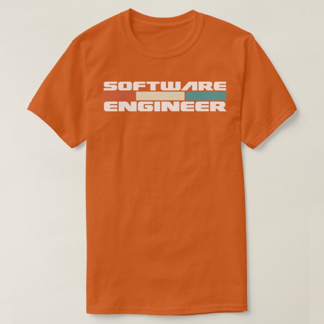Camiseta Ingeniero de software (Diseño del anverso)