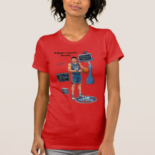 Camiseta Ingeniero de software chino jugando baloncesto URM